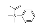 dimethyl-prop-1-en-2-yl-pyridin-2-ylsilane结构式