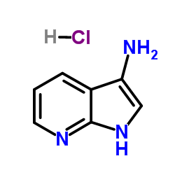 3-Amino-7-azaindole hydrochloride结构式
