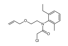N-(2-Allyloxy-ethyl)-2-chloro-N-(2-ethyl-6-methyl-phenyl)-acetamide Structure