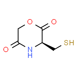 2,5-Morpholinedione,3-(mercaptomethyl)-,(3S)-(9CI)结构式