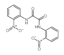 N,N-bis(2-nitrophenyl)oxamide structure