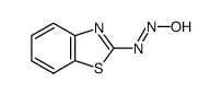 2-Benzothiazolamine,N-nitroso-(9CI) Structure