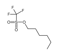 hexyl trifluoromethanesulfonate Structure