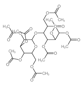 Altropyranose, 4-O-b-D-glucopyranosyl-, octaacetate, a-D- (8CI) picture