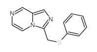 9-(phenylsulfanylmethyl)-1,4,8-triazabicyclo[4.3.0]nona-2,4,6,8-tetraene structure