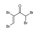 1,1,3,4-tetrabromobut-3-en-2-one结构式