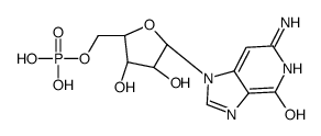 3-deazaguanylic acid Structure
