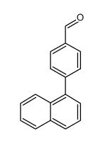 4-NAPHTHALEN-1-YL-BENZALDEHYDE Structure