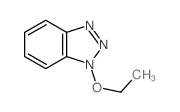1H-Benzotriazole,1-ethoxy- Structure