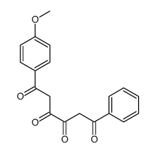 1-(4-Methoxyphenyl)-6-phenyl-1,3,4,6-hexanetetrone structure