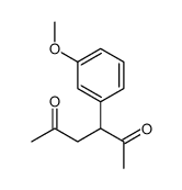 3-(3-methoxyphenyl)hexane-2,5-dione Structure