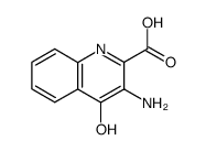 2-Quinolinecarboxylicacid,3-amino-4-hydroxy-(9CI)结构式