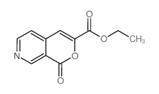 ethyl 1-oxopyrano[3,4-c]pyridine-3-carboxylate Structure