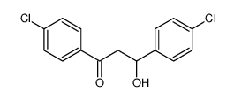 1,3-bis(4-chlorophenyl)-3-hydroxypropan-1-one结构式
