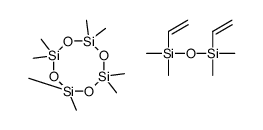 ethenyl-[ethenyl(dimethyl)silyl]oxy-dimethylsilane,2,2,4,4,6,6,8,8-octamethyl-1,3,5,7,2,4,6,8-tetraoxatetrasilocane Structure