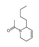 1-(6-butyl-3,6-dihydro-2H-pyridin-1-yl)ethanone结构式