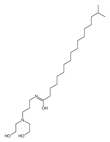 N-[3-[bis(2-hydroxyethyl)amino]propyl]-16-methylheptadecanamide Structure