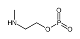 2-(methylamino)ethoxy-oxido-oxophosphanium Structure