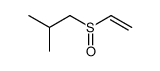 1-ethenylsulfinyl-2-methylpropane结构式