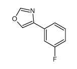 4-(3-氟苯基)噁唑结构式