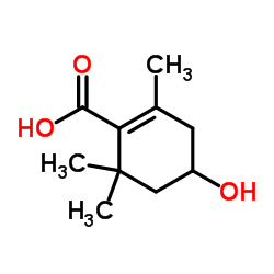 4-Hydroxy-2,6,6-trimethyl-1-cyclohexenecarboxylic acid picture