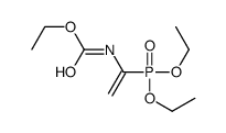 ethyl N-(1-diethoxyphosphorylethenyl)carbamate Structure