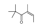 2,2,4-trimethylhex-4-en-3-one结构式