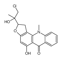 isogravacridonchlorine Structure