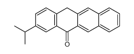 3-propan-2-yl-12H-tetracen-5-one Structure