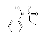 N-hydroxy-N-phenylethanesulfonamide结构式