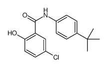 N-(4-tert-butylphenyl)-5-chloro-2-hydroxybenzamide Structure