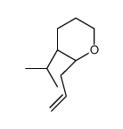 2H-Pyran,tetrahydro-3-(1-methylethyl)-2-(2-propenyl)-,(2R,3S)-rel-(9CI) structure