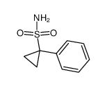 Cyclopropanesulfonamide, 1-phenyl- (9CI)结构式