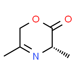 2H-1,4-Oxazin-2-one,3,6-dihydro-3,5-dimethyl-,(S)-(9CI)结构式