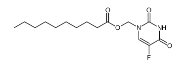 1-decanoyloxymethyl-5-fluorouracil Structure