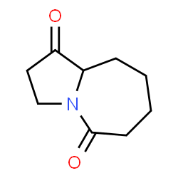 1H-Pyrrolo[1,2-a]azepine-1,5(6H)-dione,hexahydro-(9CI)结构式
