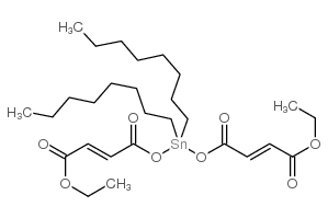 ethyl 9,9-dioctyl-4,7,11-trioxo-3,8,10-trioxa-9-stannatetradeca-5,12-dien-14-oate Structure