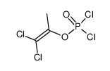 2,2-dichloro-1-methylvinyl phosphorodichloridate Structure