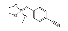 <4-Cyan-phenyl>-imidophosphorsaeure-trimethylester Structure