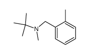 N,2-dimethyl-N-(2-methylbenzyl)propan-2-amine Structure