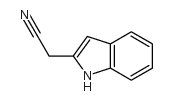 2-(Cyanomethyl)indole Structure