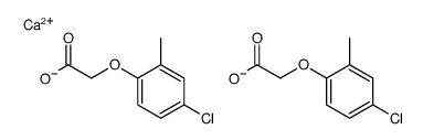 calcium (4-chloro-2-methylphenoxy)acetate结构式
