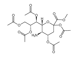 methyl 3,5--dideoxy--D--glycero--α,β--D--galaco--2--nonulsopyranosonate amino glycoside结构式