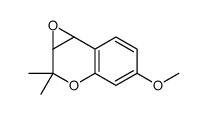 5-methoxy-2,2-dimethyl-1a,7b-dihydrooxireno[2,3-c]chromene Structure