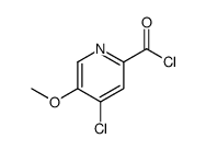 2-Pyridinecarbonyl chloride, 4-chloro-5-methoxy- (9CI) structure