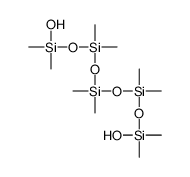 bis[[[hydroxy(dimethyl)silyl]oxy-dimethylsilyl]oxy]-dimethylsilane结构式