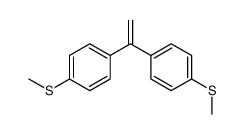 2,2-bis-(p-methylthiophenyl)ethylene结构式