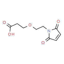 Mal-PEG1-acid Structure