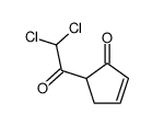 2-Cyclopenten-1-one, 5-(dichloroacetyl)- (9CI) picture