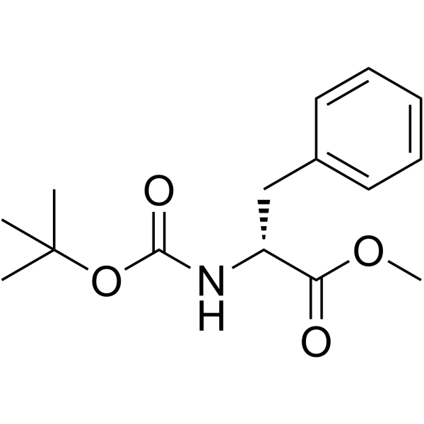 Boc-D-Phe-Ome Structure